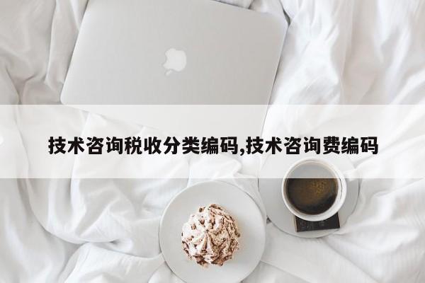 技术咨询税收分类编码,技术咨询费编码