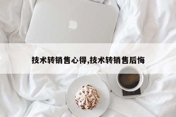 技术转销售心得,技术转销售后悔
